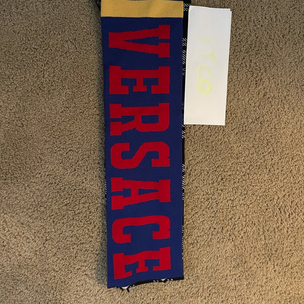Versace Color block Scarf